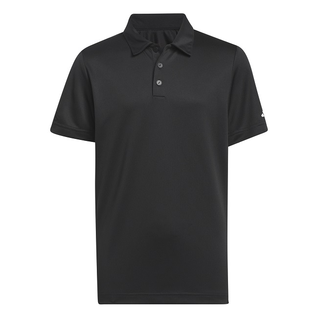 Adidas Golf Juniors Performance Polo Black Medium